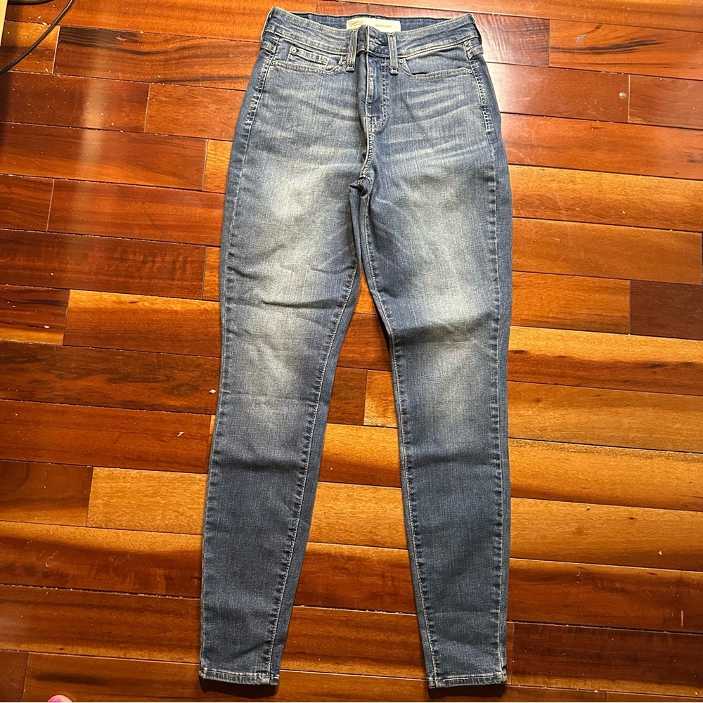 Signature by Levi Strauss High Rise Blue Jeans